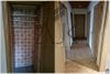 Gut geschnittene, renovierungsbedürftige 3-Zimmer-EG-Wohnung - Ostbalkon, OT Klettham Altenerding - Flur mit Laminat_Abstellkammer
