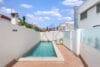 Modernes Stadthaus über 2 Etagen -Dachterrasse 35m2, Terrasse, Pool , 3 Schlafzimmer, Garage - Gemeinschaftspool