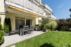 Exklusive 3,5 Zimmer Gartenwohnung mit Souterain, Sauna und Privatgarten verkauft. - Terrassenplatz