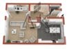 Top gepflegtes Haus mit 4,5 Zimmern, Potential und schönem Garten - Erdgeschoss_isometrisch_3D