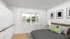 Aus Alt mach Neu & aus DREI mach VIER Zimmer, Terrassenwohnung, Keller, ruhig und zentral Westpark. - Schlafzimmer