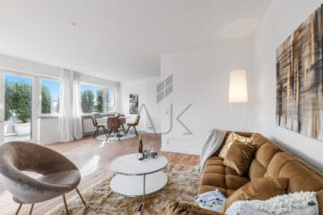 Dem Himmel näher: Exklusives Penthouse in Trudering – schnell sein für Sonnenwohnen!, 81827 München, Penthousewohnung