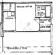 Sonniges und möbiliertes Microappartment mit 25m2 Wohnfläche plus 18 m2 Dachterrasse nähe BMW - Microappartment mit Größenanagabe