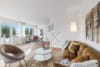 Dem Himmel näher: Exklusives Penthouse in Trudering - schnell sein für Sonnenwohnen und Bestinvest! - Gestaltungspotenzial Living