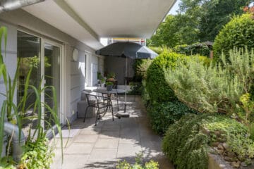 Gartenliebhaber aufgepasst: 3 Zimmer Wohnung mit sonniger West-Terrasse, Garten & Gartenhaus, 81241 München / Pasing-Obermenzing, Souterrainwohnung