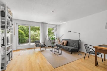 Gartenliebhaber aufgepasst: 3 Zimmer Wohnung mit sonniger West-Terrasse, Garten & Gartenhaus, 81241 München / Pasing-Obermenzing, Souterrainwohnung