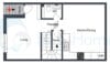 Haus in Molinar in begehrtester Lage mit Meerblick - Dachterrasse und Patio. Mehr Meer und Meerblick - Grundriss EG